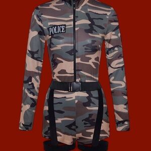 MILITARY POLICE HALLOWEEN COSTUME